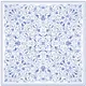 Moroccans Wall & Floor Tile TL 07247 B Azure Lace 1 ft x 1 ft Ceramic Matte Finish - 9 mm | 2 mm Spacer is Mandatory | Suitable For Bathroom, Kitchen, Dining Area | Please Expect a Slight Variation of Pattern | Image 01